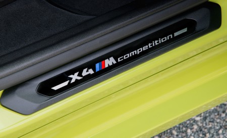 2022 BMW X4 M Competition (Color: Sao Paulo Yellow) Door Sill Wallpapers 450x275 (121)