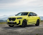 2022 BMW X4 M Competition (Color: Sao Paulo Yellow) Front Three-Quarter Wallpapers 150x120