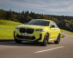 2022 BMW X4 M Competition (Color: Sao Paulo Yellow) Front Three-Quarter Wallpapers 150x120