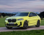 2022 BMW X4 M Competition (Color: Sao Paulo Yellow) Front Three-Quarter Wallpapers 150x120