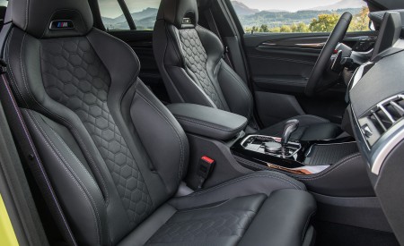 2022 BMW X4 M Competition (Color: Sao Paulo Yellow) Interior Front Seats Wallpapers 450x275 (127)