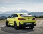 2022 BMW X4 M Competition (Color: Sao Paulo Yellow) Rear Three-Quarter Wallpapers 150x120