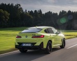 2022 BMW X4 M Competition (Color: Sao Paulo Yellow) Rear Three-Quarter Wallpapers 150x120