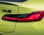 2022 BMW X4 M Competition (Color: Sao Paulo Yellow) Tail Light Wallpapers 150x120