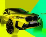 2022 BMW X4 M Design Sketch Wallpapers 150x120