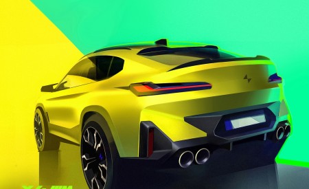2022 BMW X4 M Competition Design Sketch Wallpapers 450x275 (57)