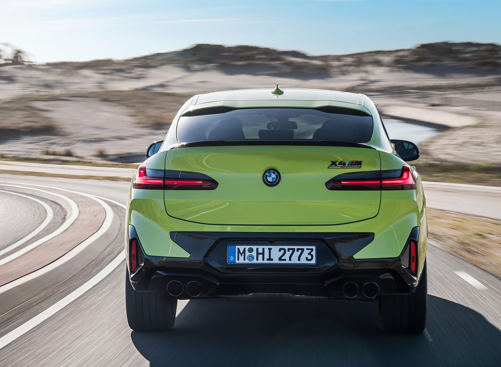 2022 BMW X4 M Competition Rear Wallpapers #8 of 194