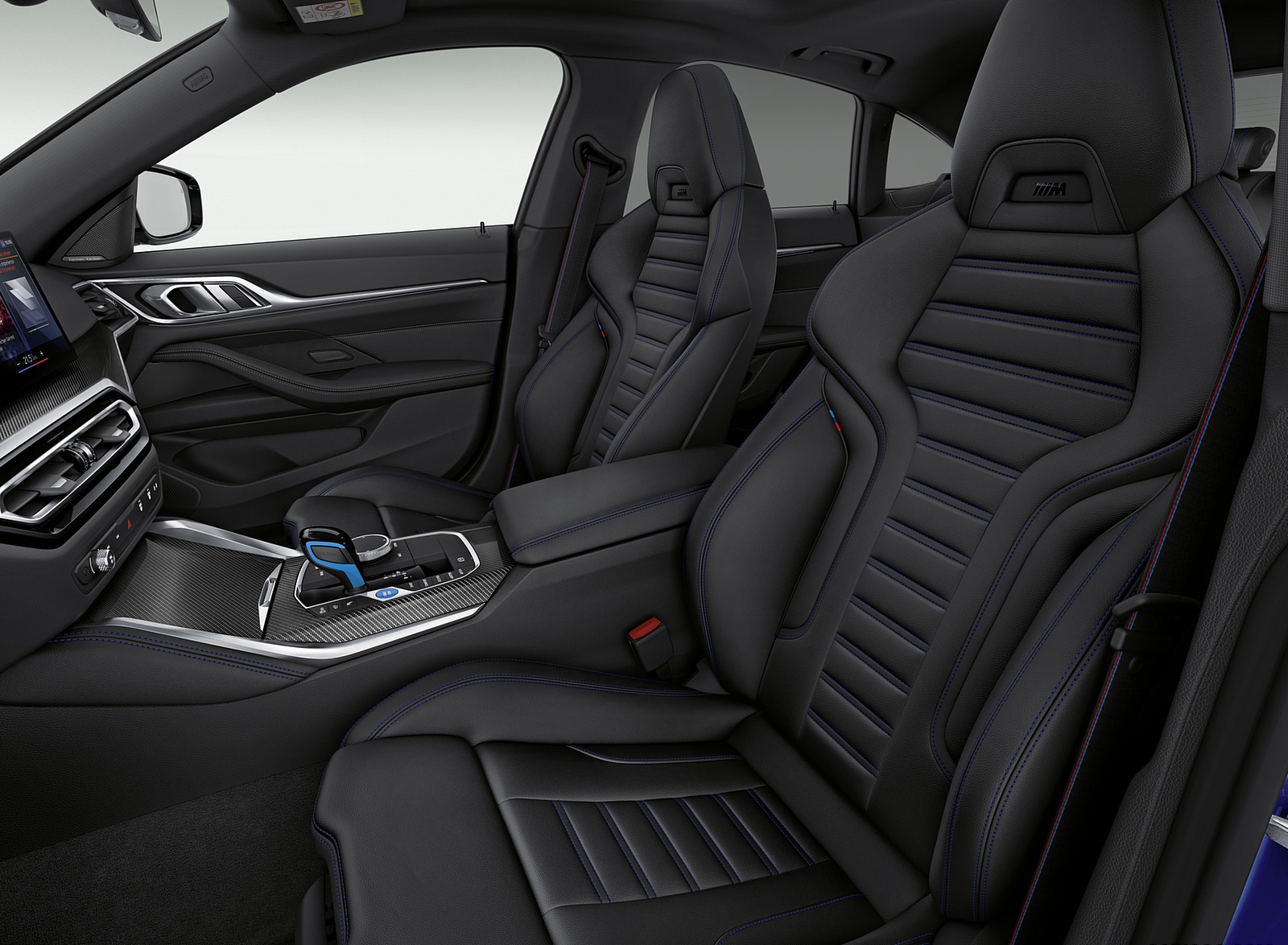 2022 BMW i4 M50 Interior Front Seats Wallpapers (12)