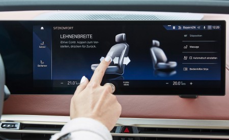 2022 BMW iX xDrive40 Central Console Wallpapers 450x275 (63)