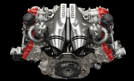2022 Ferrari 296 GTB Engine Wallpapers 450x275 (18)