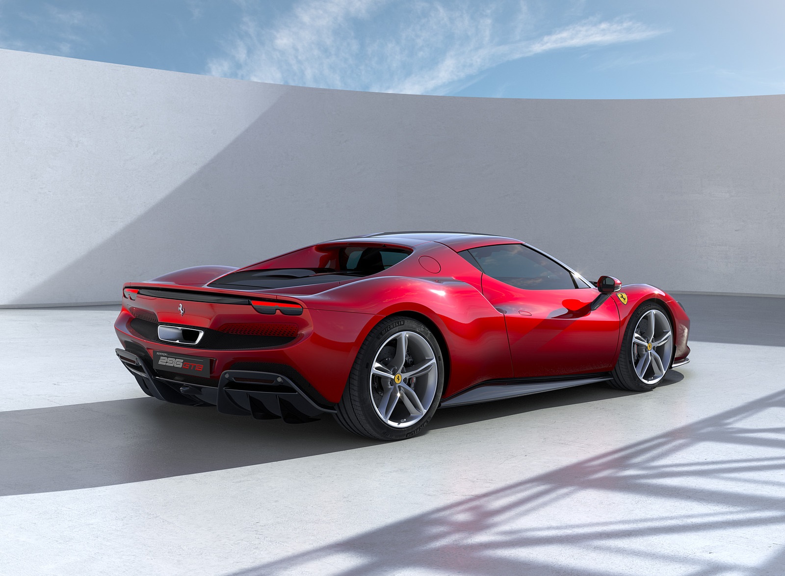 2022 Ferrari 296 GTB Rear Three-Quarter Wallpapers #5 of 19