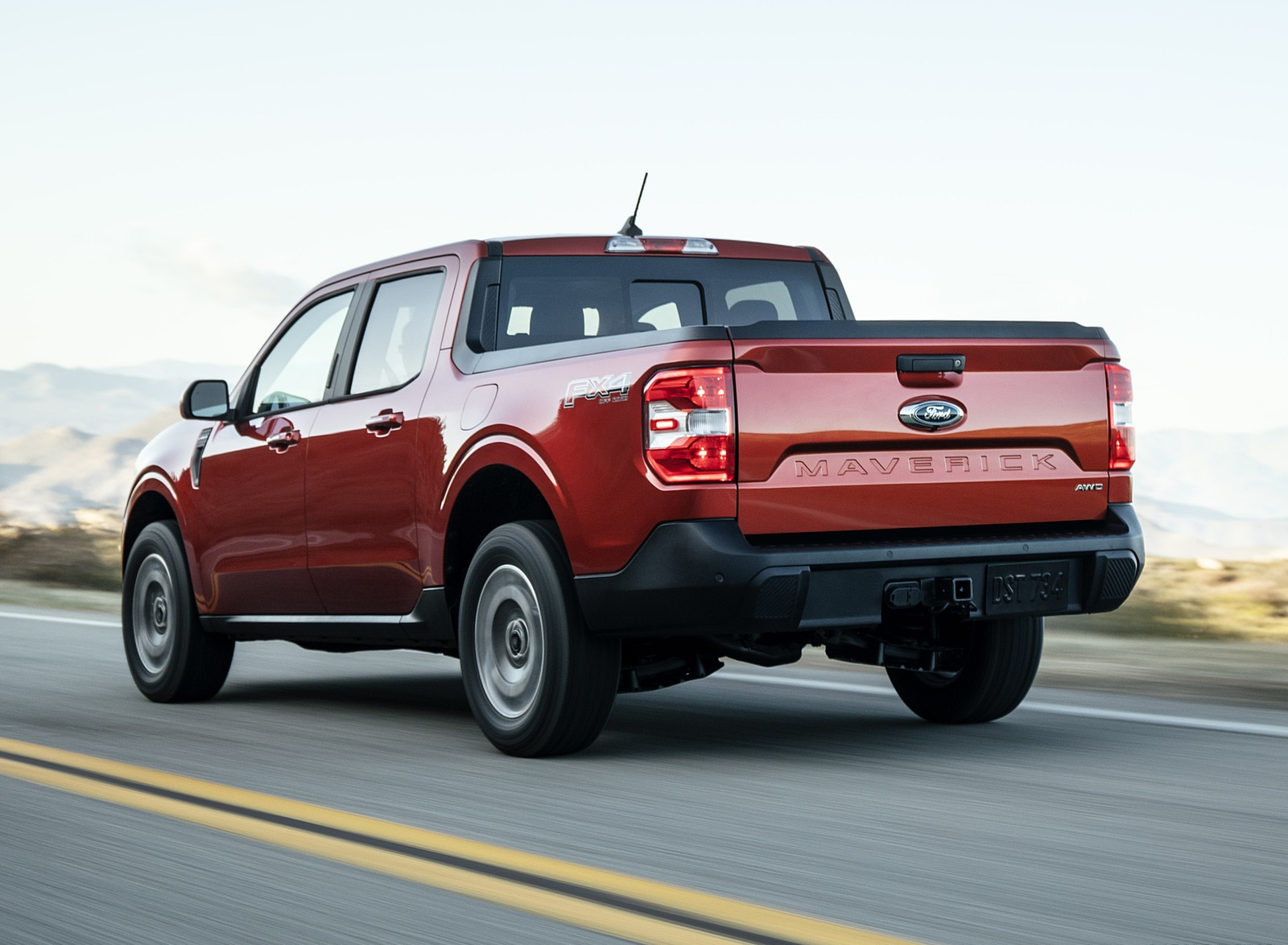 2022 Ford Maverick 2L-EcoBoost AWD Lariat Rear Three-Quarter Wallpapers #4 of 43