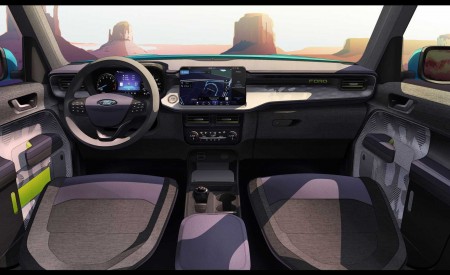 2022 Ford Maverick Lariat Design Sketch Wallpapers  450x275 (39)