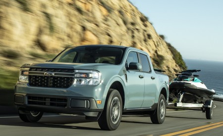 2022 Ford Maverick Hybrid XLT Front Three-Quarter Wallpapers 450x275 (1)