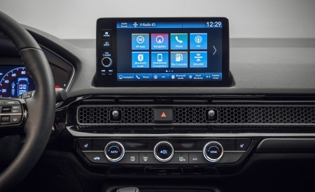 2022 Honda Civic Hatchback Central Console Wallpapers 450x275 (92)