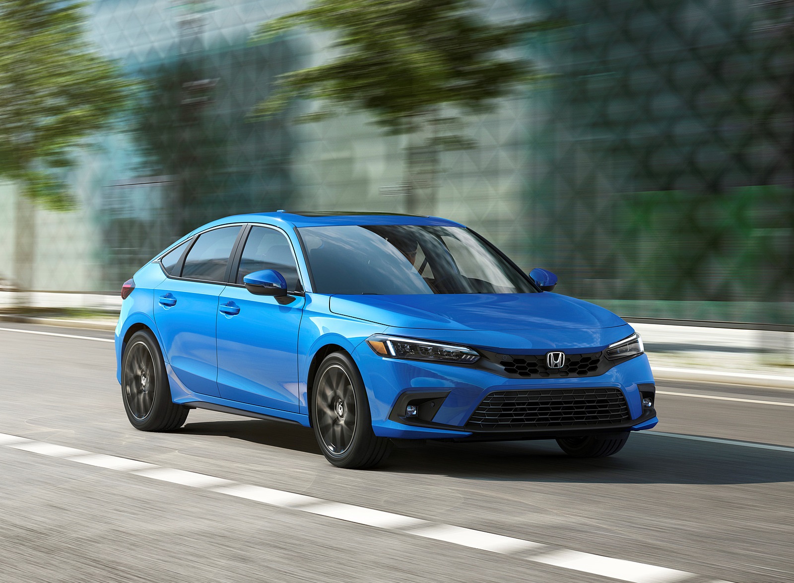 2022 Honda Civic Hatchback Front Three-Quarter Wallpapers (2)