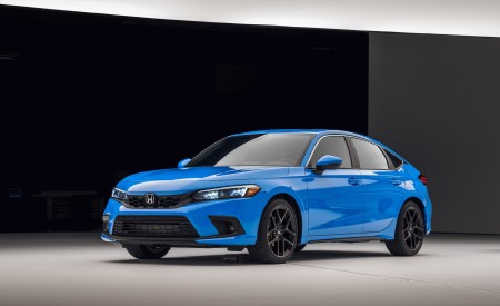 2022 Honda Civic Hatchback Front Three-Quarter Wallpapers  450x275 (23)