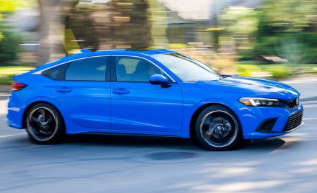 2022 Honda Civic Hatchback Front Three-Quarter Wallpapers 450x275 (4)