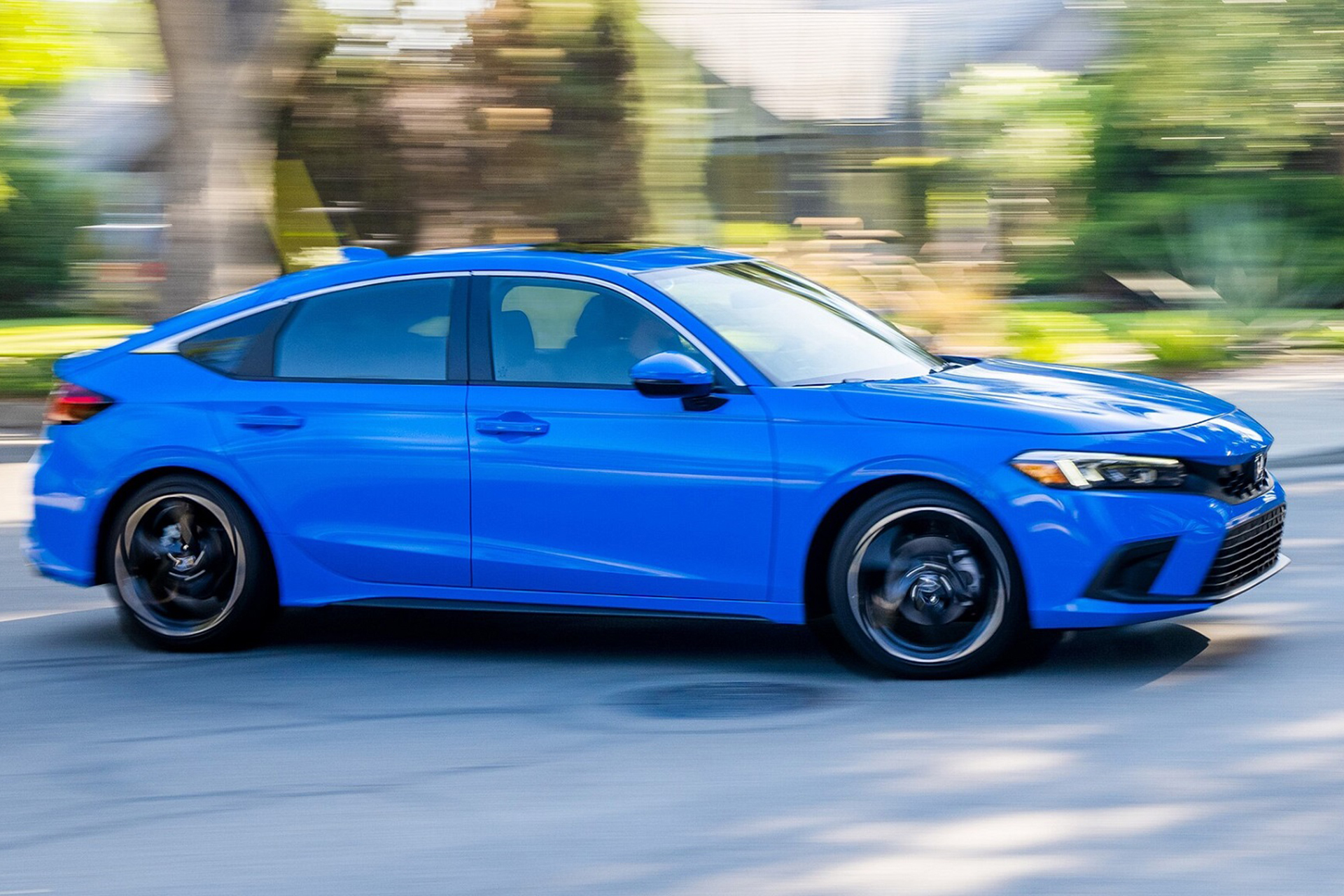 2022 Honda Civic Hatchback Front Three-Quarter Wallpapers (7)