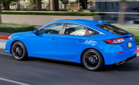 2022 Honda Civic Hatchback Rear Three-Quarter Wallpapers 450x275 (5)