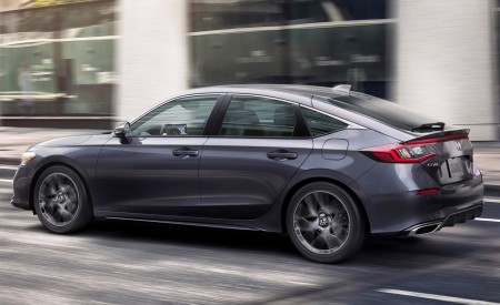 2022 Honda Civic Hatchback Rear Three-Quarter Wallpapers 450x275 (7)