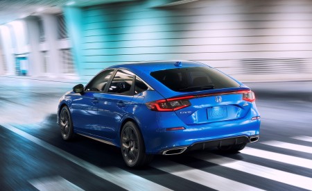2022 Honda Civic Hatchback Rear Three-Quarter Wallpapers 450x275 (102)