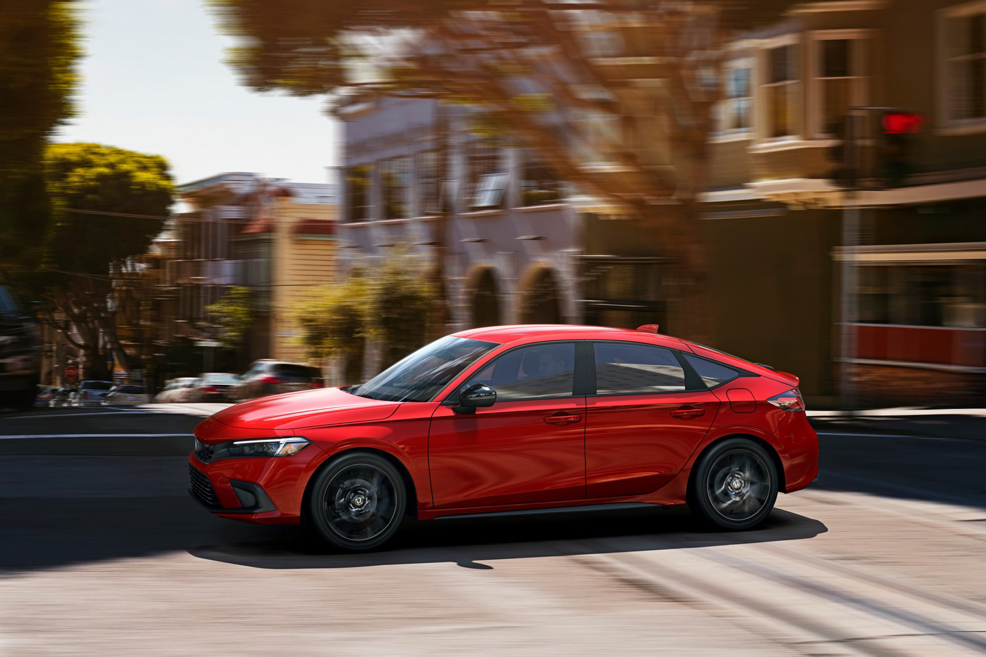 2022 Honda Civic Hatchback Side Wallpapers (4)