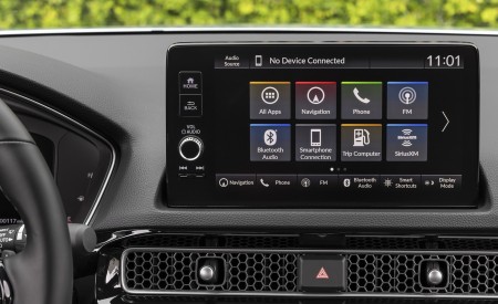2022 Honda Civic Sedan Touring Central Console Wallpapers  450x275 (25)