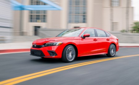 2022 Honda Civic Sedan Touring Front Three-Quarter Wallpapers 450x275 (4)