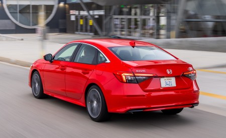 2022 Honda Civic Sedan Touring Rear Three-Quarter Wallpapers  450x275 (9)