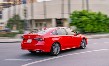 2022 Honda Civic Sedan Touring Rear Three-Quarter Wallpapers 450x275 (8)