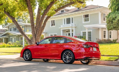 2022 Honda Civic Sedan Touring Rear Three-Quarter Wallpapers 450x275 (12)