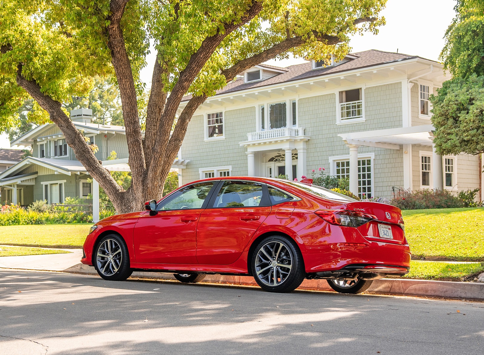 2022 Honda Civic Sedan Touring Rear Three-Quarter Wallpapers (12)