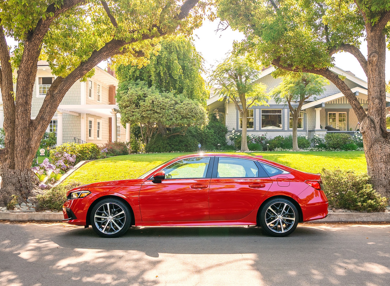 2022 Honda Civic Sedan Touring Side Wallpapers (13)