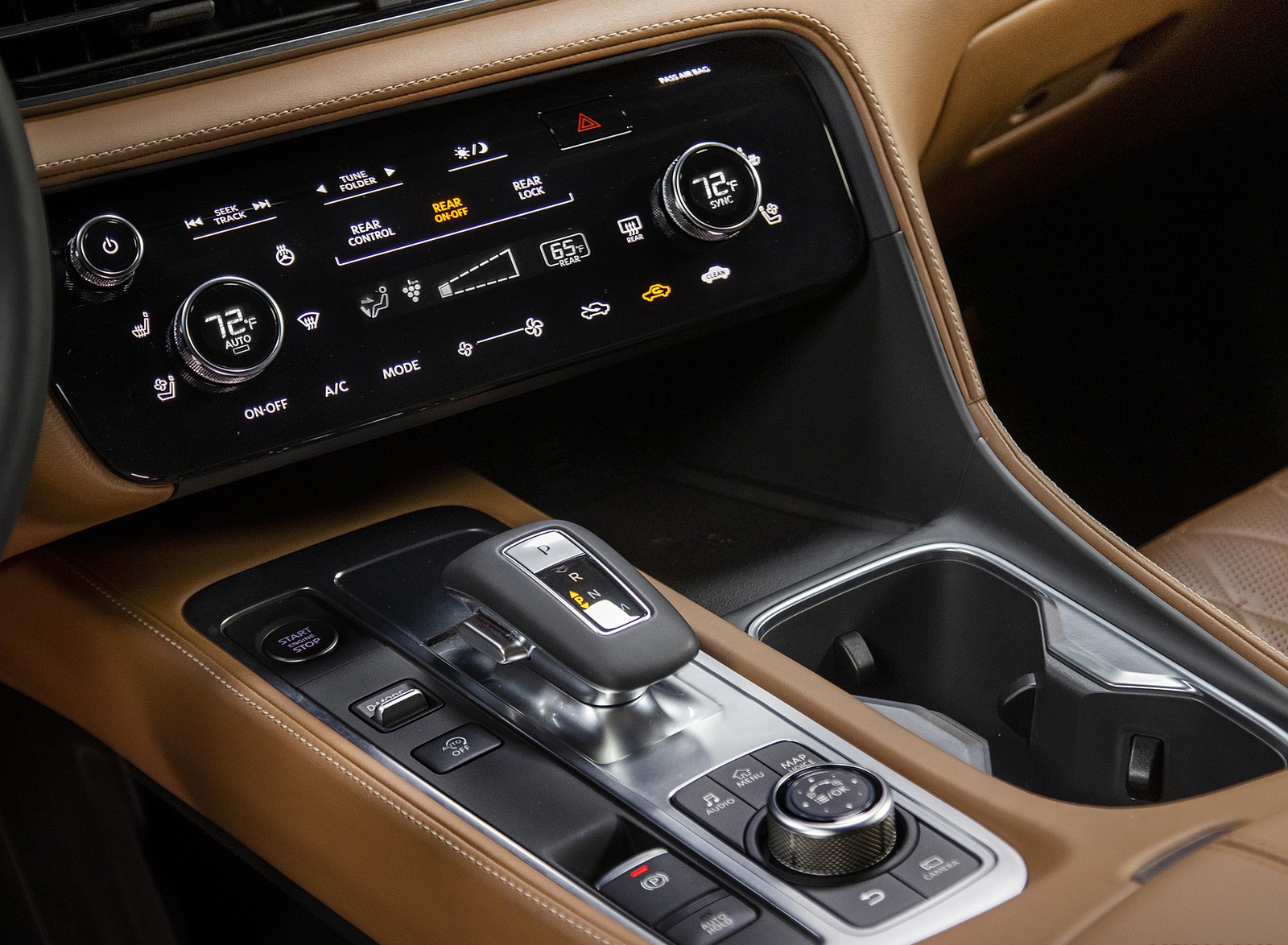 2022 Infiniti QX60 Central Console Wallpapers  #51 of 160