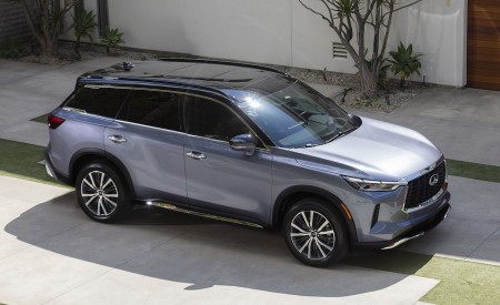 2022 Infiniti QX60 Front Three-Quarter Wallpapers 450x275 (6)