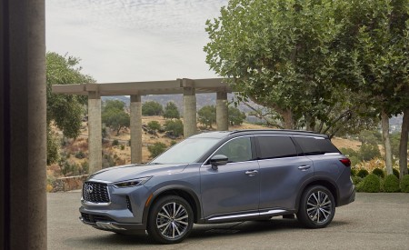 2022 Infiniti QX60 Front Three-Quarter Wallpapers 450x275 (111)