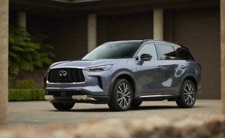 2022 Infiniti QX60 Front Three-Quarter Wallpapers 450x275 (101)
