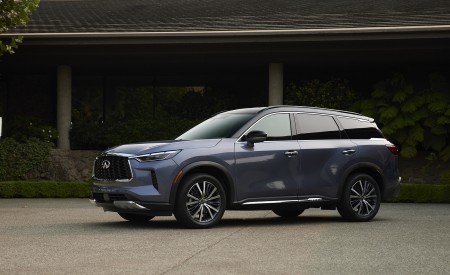 2022 Infiniti QX60 Front Three-Quarter Wallpapers 450x275 (112)