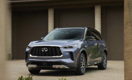 2022 Infiniti QX60 Front Wallpapers  450x275 (99)