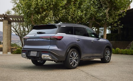 2022 Infiniti QX60 Rear Three-Quarter Wallpapers 450x275 (115)