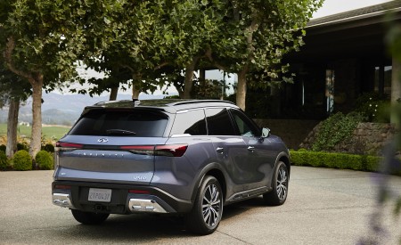 2022 Infiniti QX60 Rear Three-Quarter Wallpapers 450x275 (116)