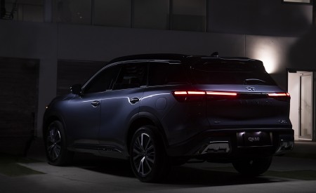 2022 Infiniti QX60 Rear Three-Quarter Wallpapers 450x275 (81)