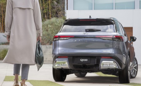 2022 Infiniti QX60 Rear Wallpapers 450x275 (21)