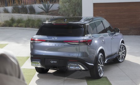 2022 Infiniti QX60 Rear Wallpapers 450x275 (11)