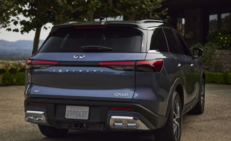 2022 Infiniti QX60 Rear Wallpapers 450x275 (117)