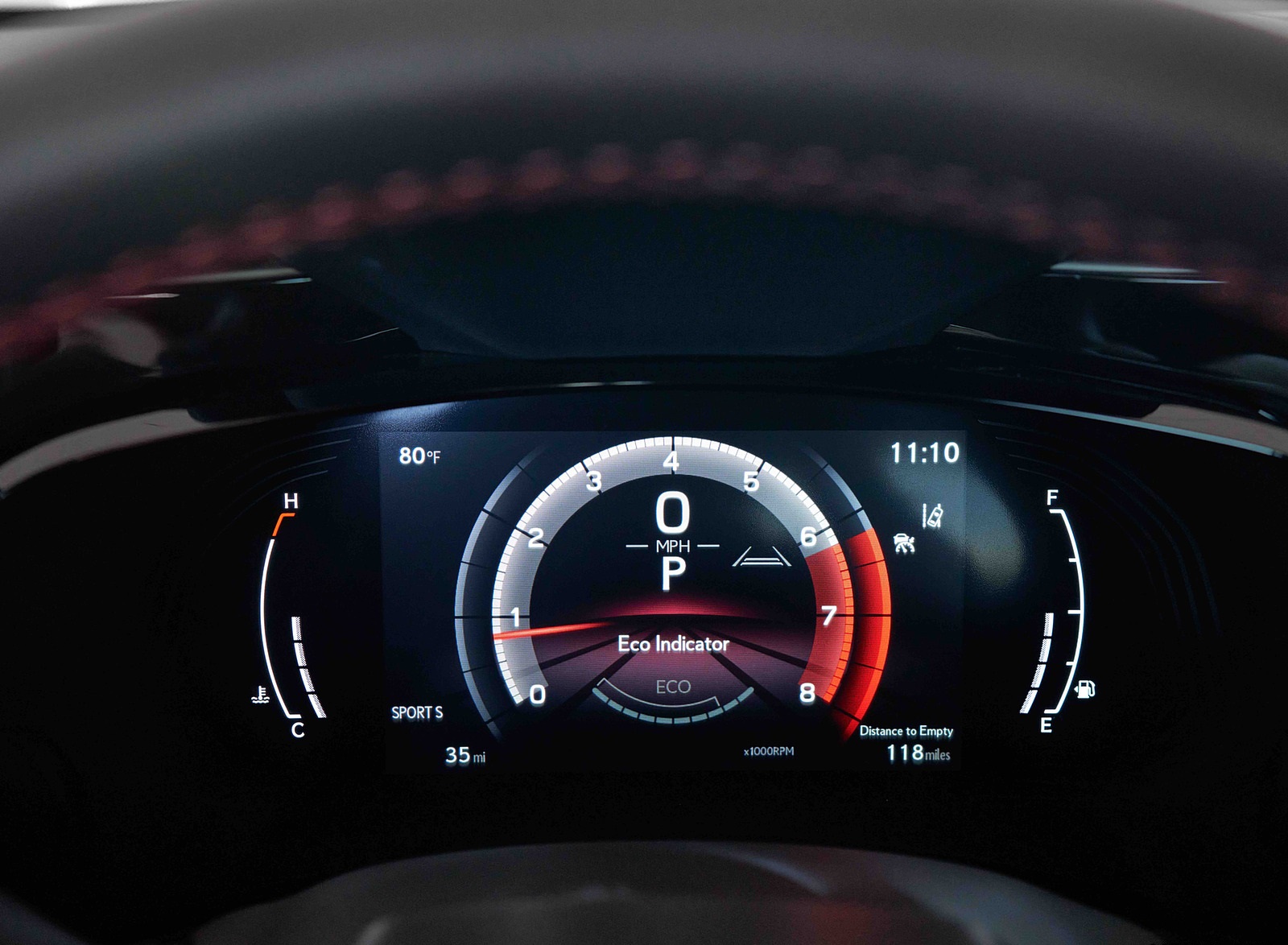 2022 Lexus NX 350 F Sport AWD Digital Instrument Cluster Wallpapers #15 of 21