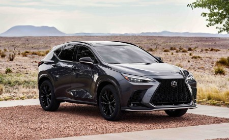 2022 Lexus NX 350 F Sport AWD Front Three-Quarter Wallpapers 450x275 (3)