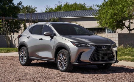 2022 Lexus NX 350h AWD Hybrid Front Three-Quarter Wallpapers 450x275 (2)