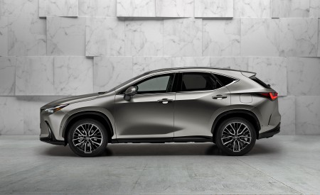 2022 Lexus NX 350h AWD Hybrid Side Wallpapers 450x275 (12)